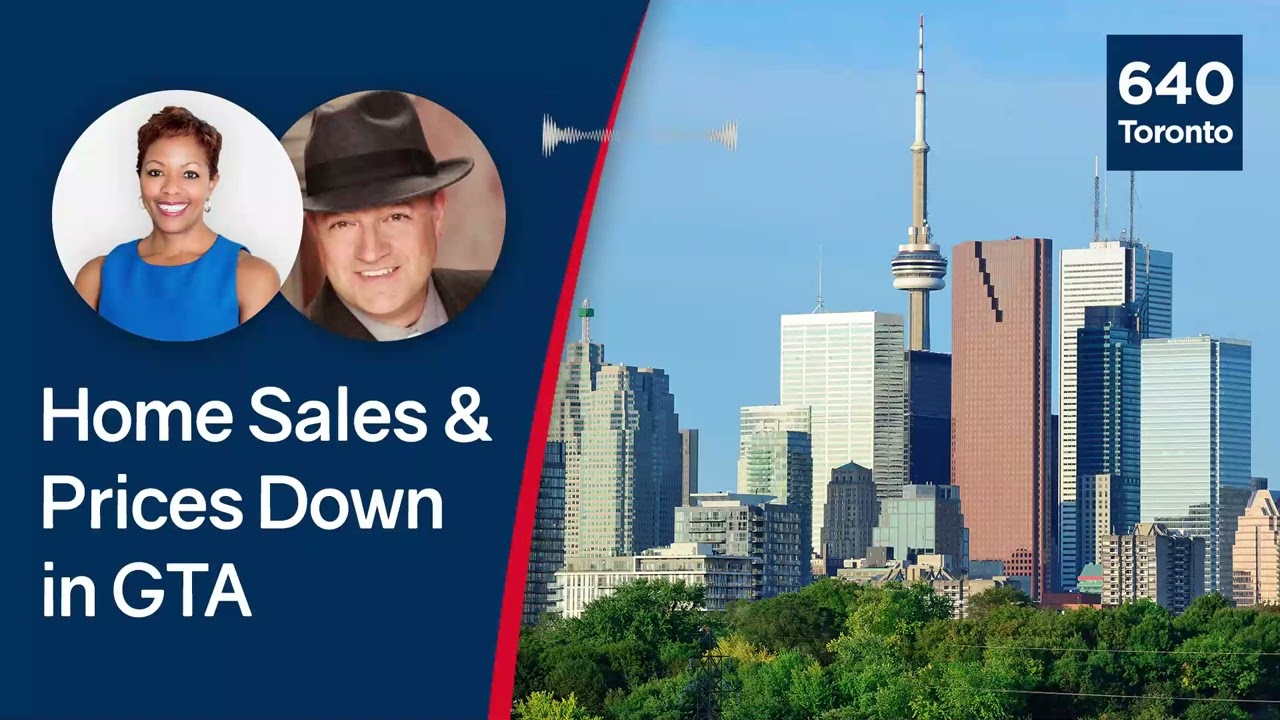 Home Sales & Prices Down in GTA | Kevin Frankish – 640 Toronto